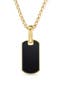 18K Yellow Gold/ Black Onyx