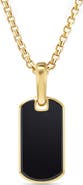 David Yurman Men's Chevron Tag, 21mm