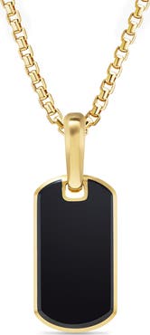 David Yurman Men's Chevron Tag, 21mm