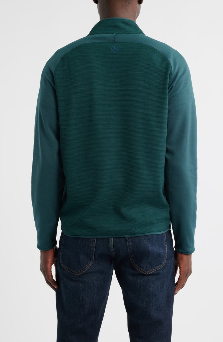 Peter Millar Vista Hybrid Performance Zip Jacket, Alternate, color, Nordic Pine