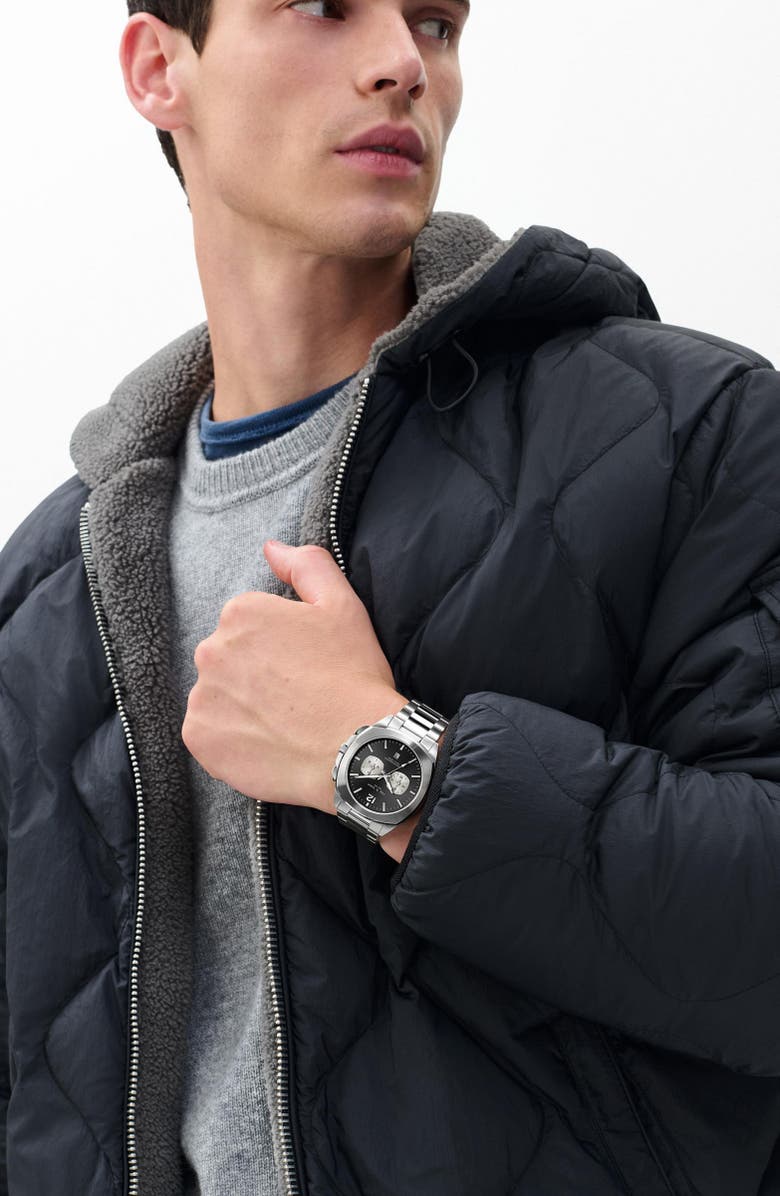 rag & bone Bleeker Chronograph Bracelet Watch, 42mm, Alternate, color,