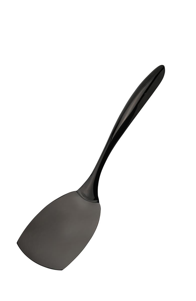 CUISIPRO Black Tempo Noir Mirror Finished Solid Turner, Main, color, Black