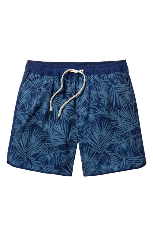 Fair Harbor The Anchor Swim Trunks In Blue