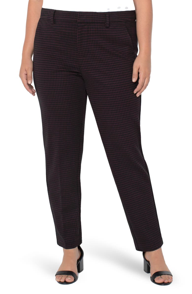 Liverpool Los Angeles Kelsey Knit Ankle Trousers, Main, color,