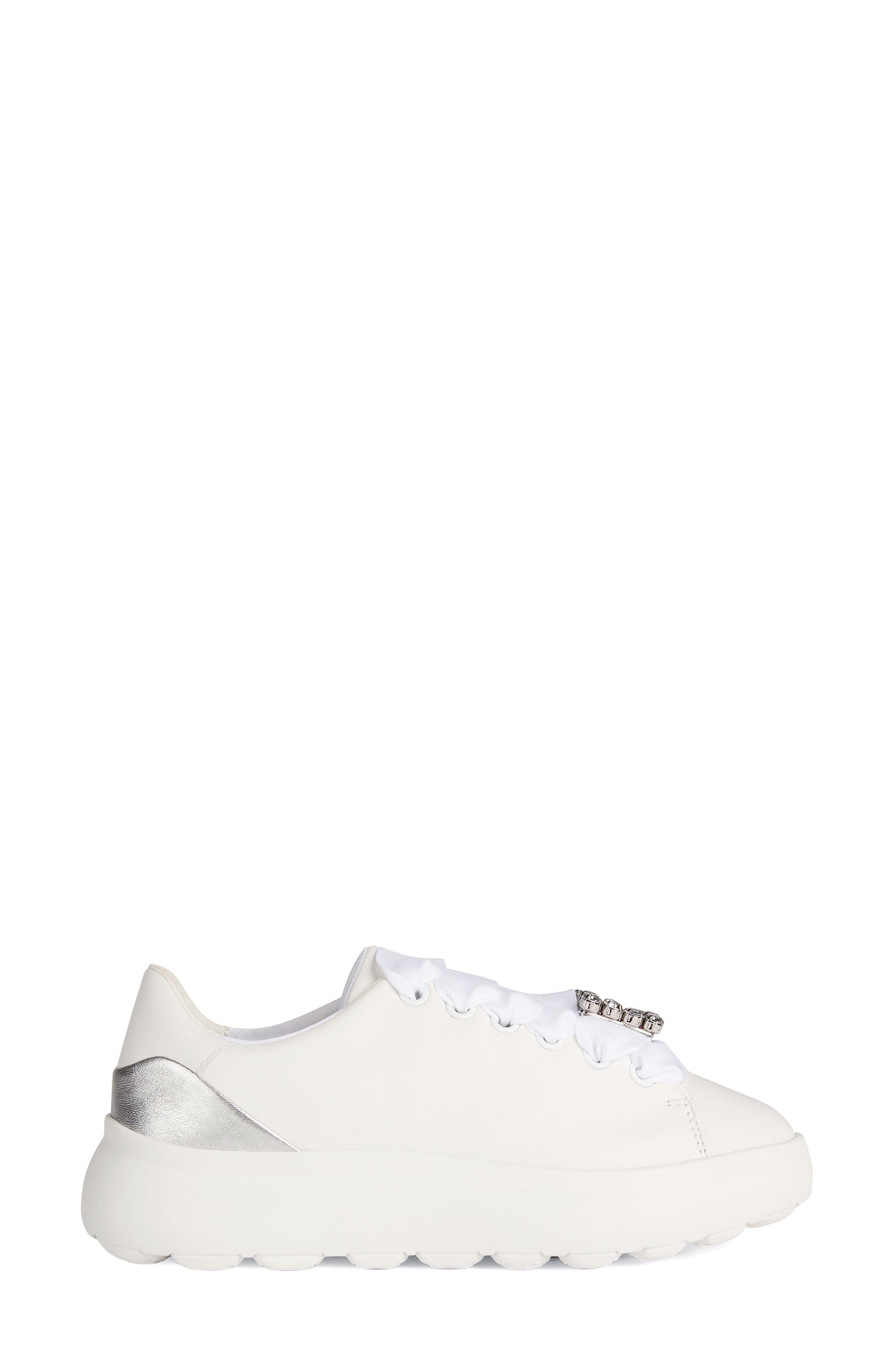 Geox Spherica Crystal Sneaker, Alternate, color, 