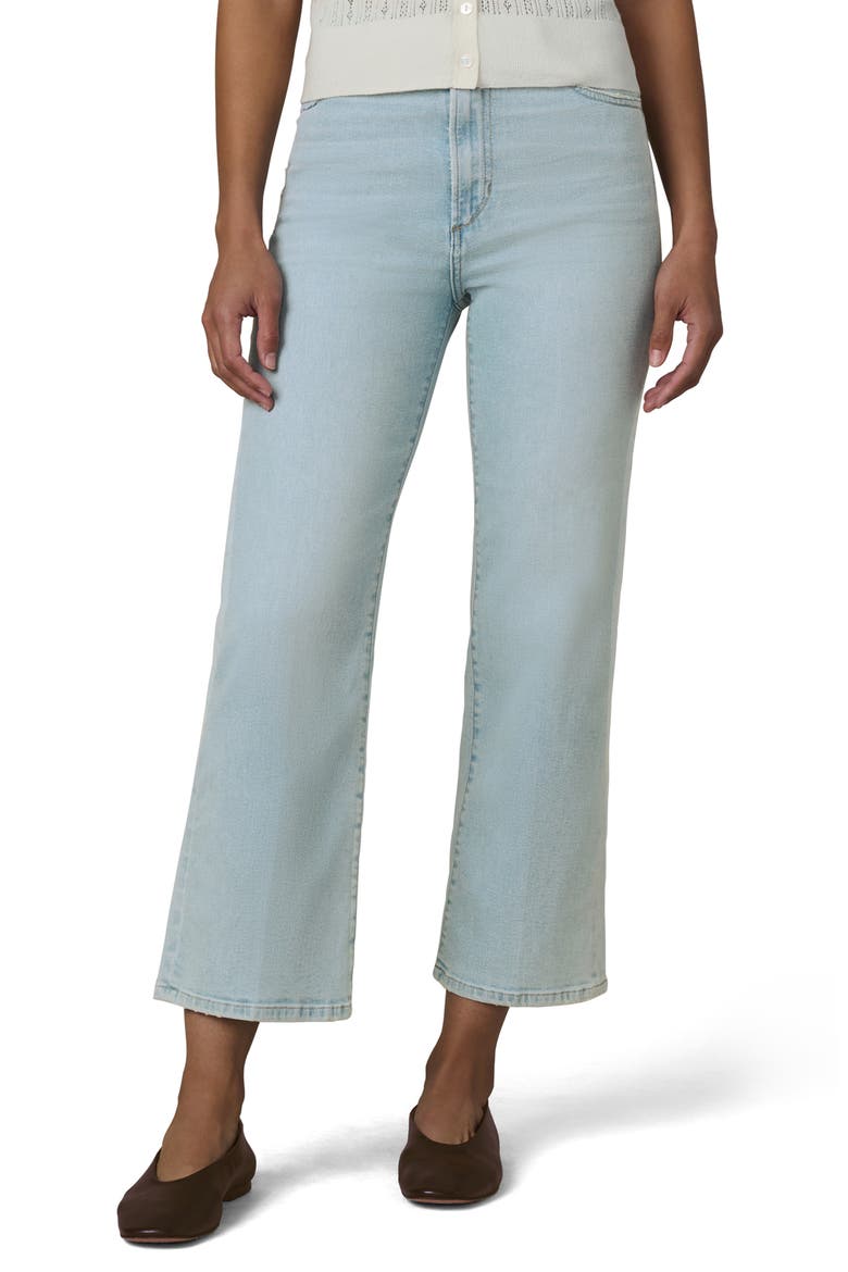 The Blake High Waist Crop Wide Leg Jeans, Main, color, LUNETTA