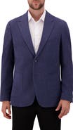 Victor Emmanuel Modern Fit Textured Knit Cotton Blend Sport Coat