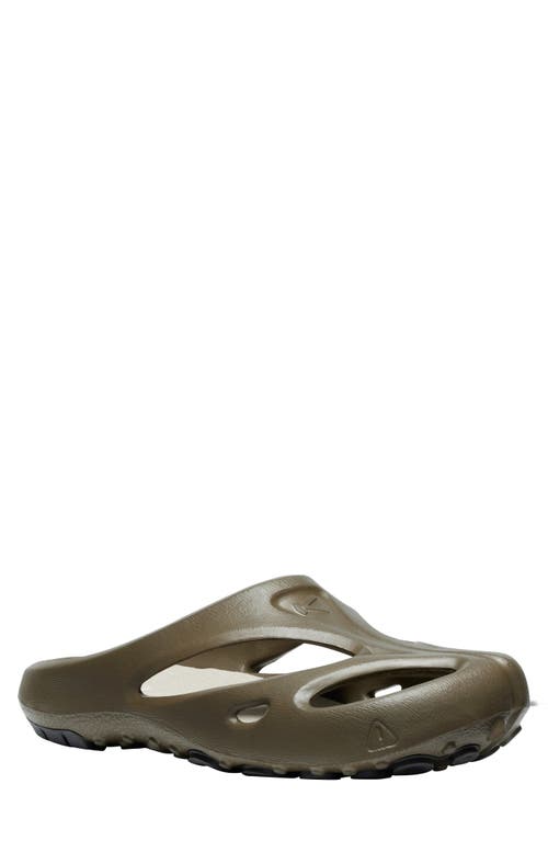 KEEN Shanti Slide Sandal in Canteen/Plaza Taupe 