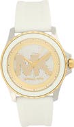 Michael Kors Everest Silicone Strap Watch