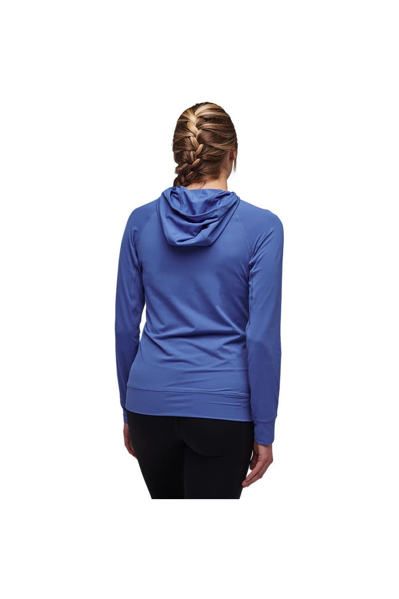 Alpenglow Hooded Long-Sleeve Shirt - Women's, Alternate, color, Clean Blue