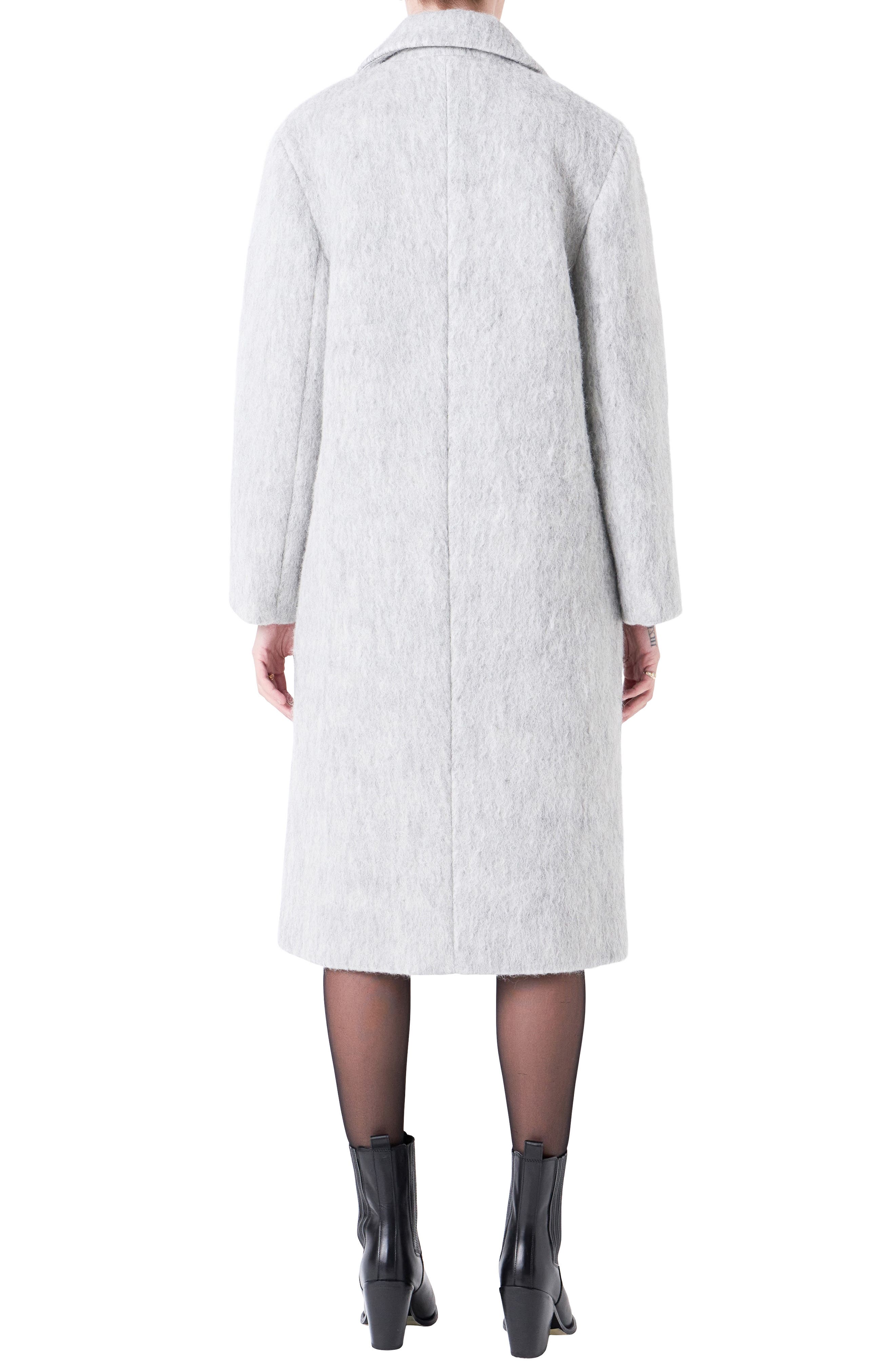 Oversize Longline Wool Blend Coat - image 2