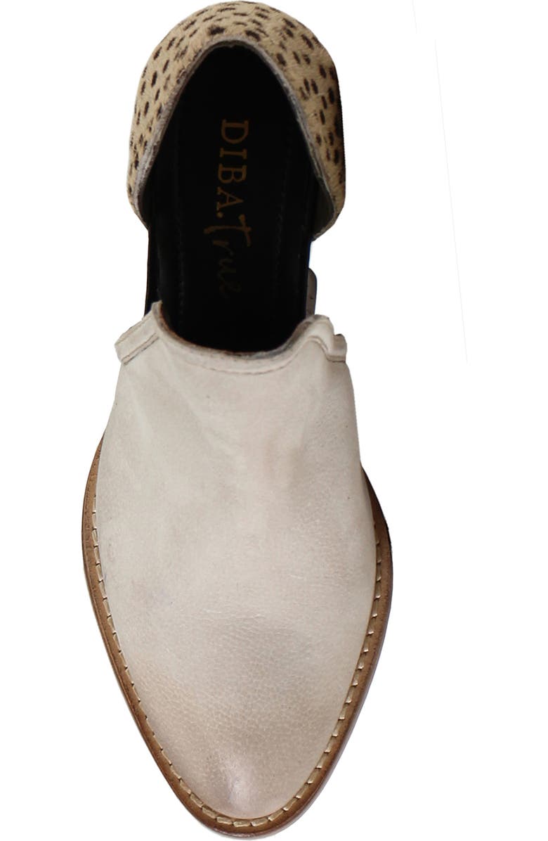 Diba True Shy Town Bootie, Alternate, color, Stone/ Spot / Calf Hair