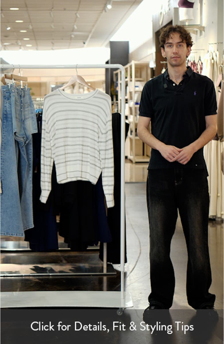 Finn Stripe Sweater, sales video thumbnail