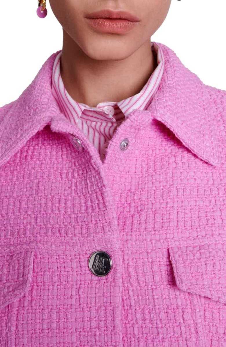 maje Valabar Tweed Jacket, Alternate, color,