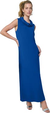 Jessica London Sleeveless Cowl Neck Maxi