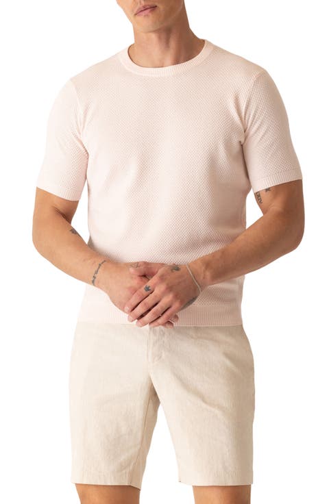 Modern Texture Knit T-Shirt