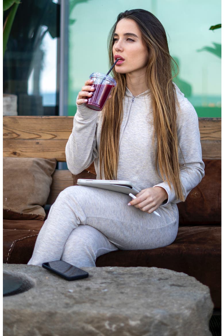 Flirty Jumpsuit, Alternate, color, Cozy Oat