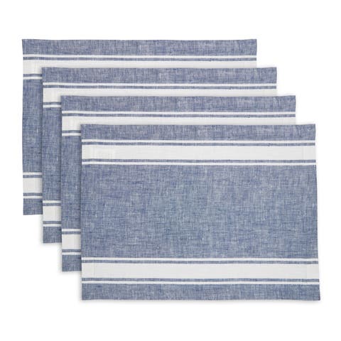 Linen Placemats - Country Stripe