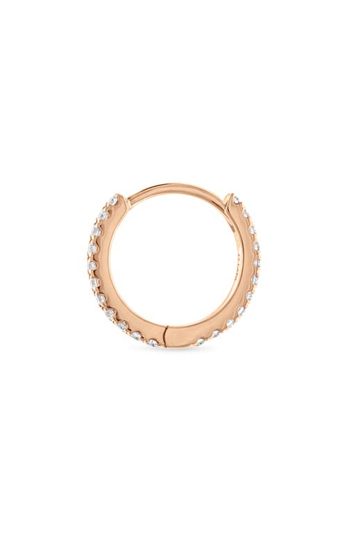 Maria Tash Diamond Eternity Single Hoop Earring