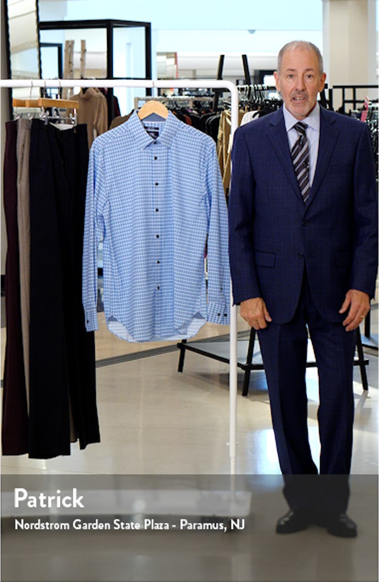 Check Performance Twill Dress Shirt, sales video thumbnail