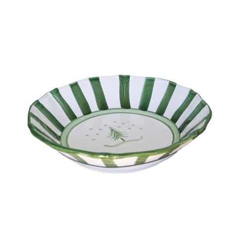 Allegro, Green - Serving Bowl