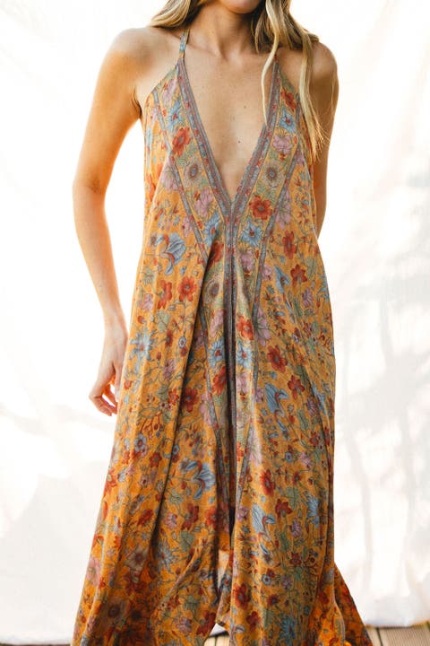 Classic Silk Dress Polynesia