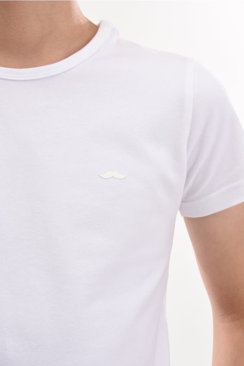 Solid T-Shirt, Alternate, color, White