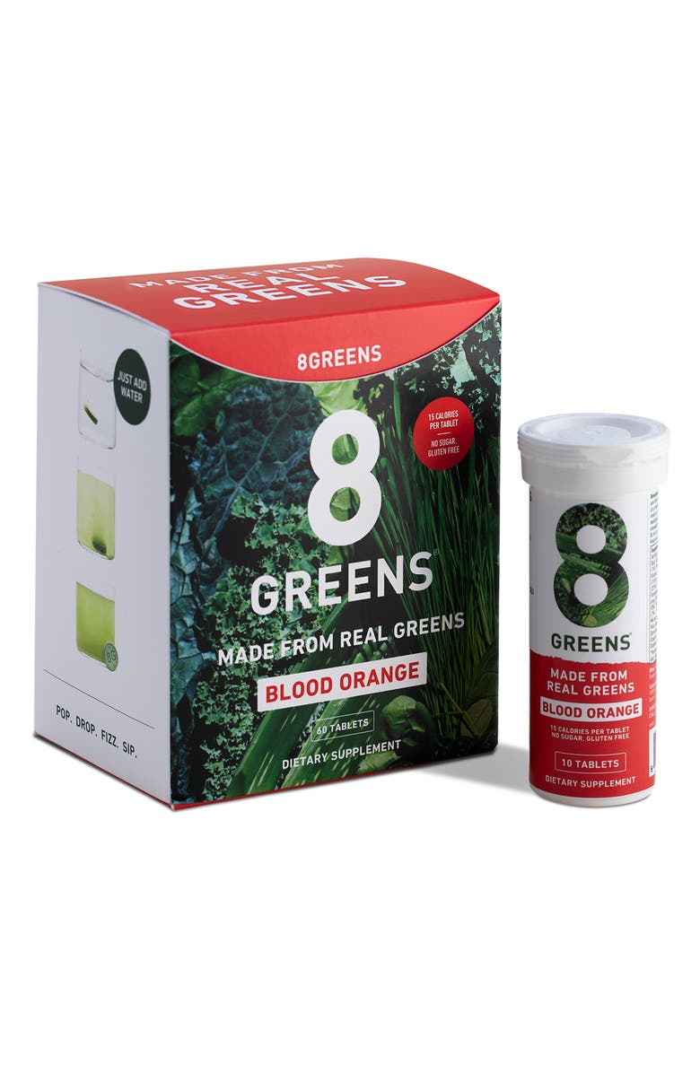 8Greens Blood Orange Dietary Supplement, Alternate, color,