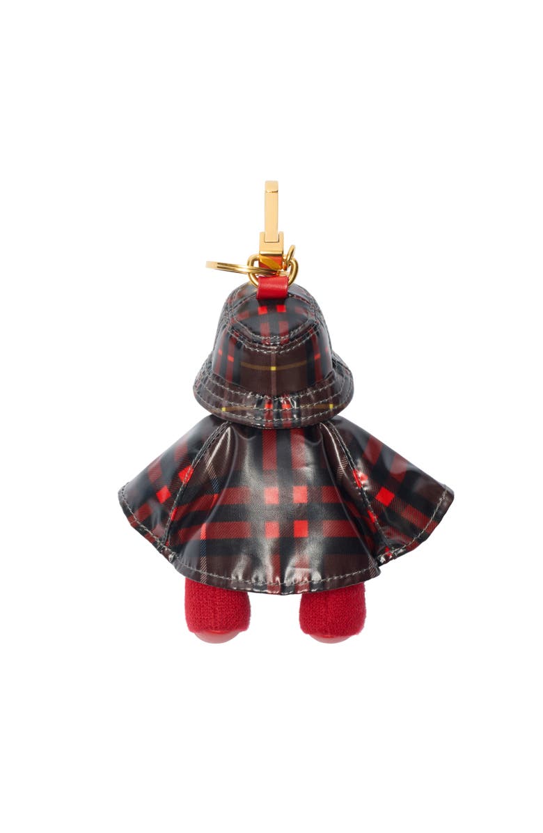 Burberry Thomas Bear Charm, Alternate, color, Poppy Red