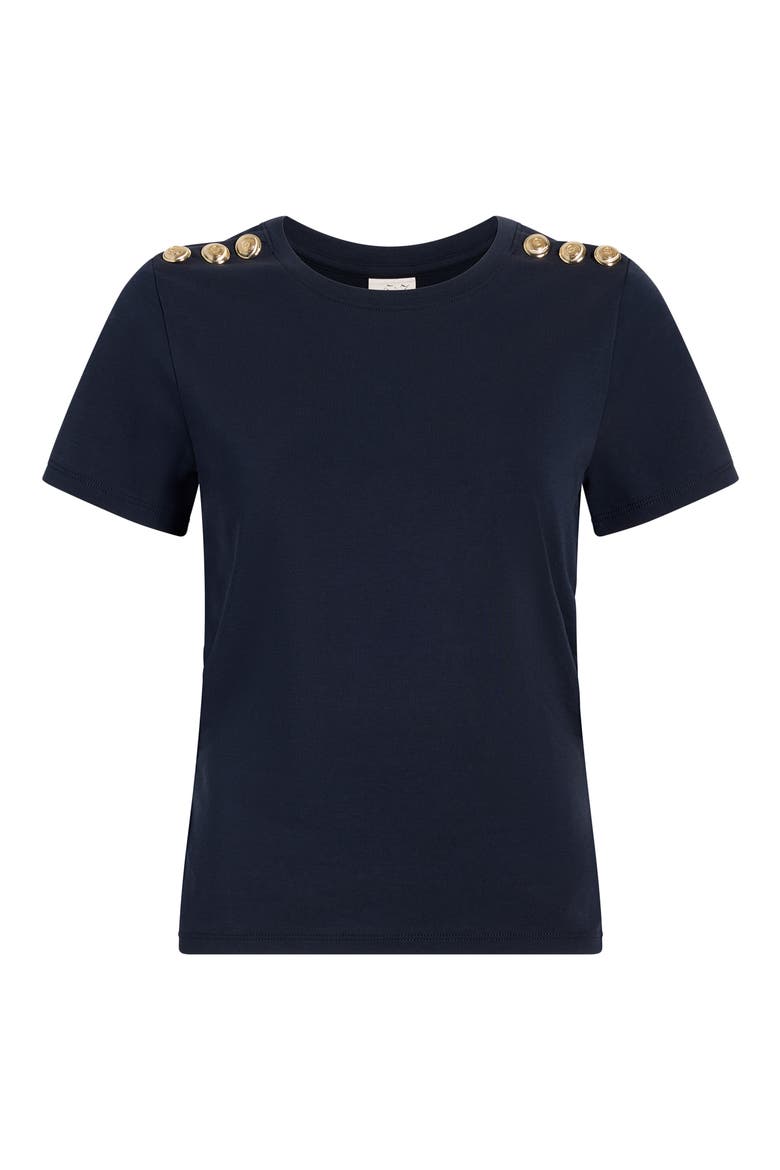Jasper Cotton Blend Top, Alternate, color, NAVY