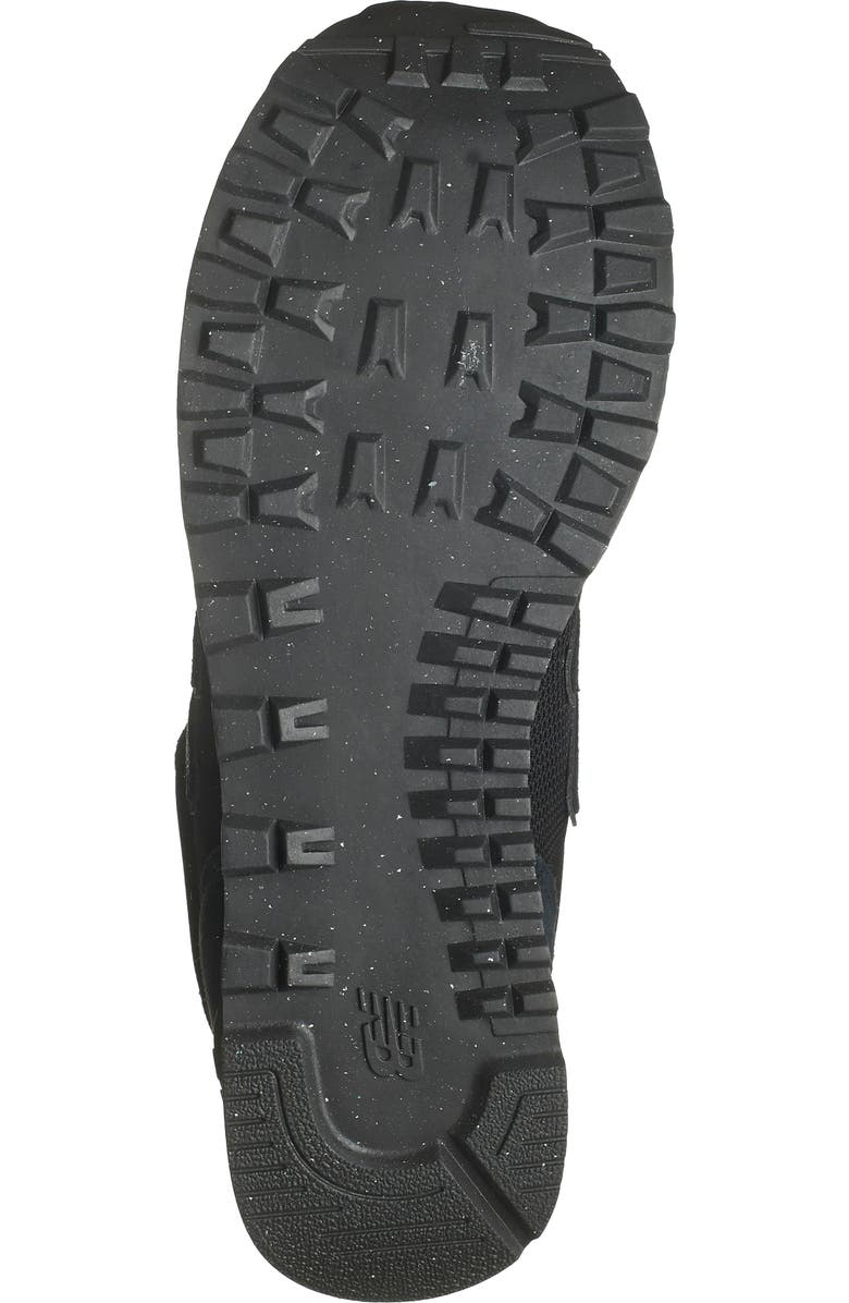 New Balance 515 Suede Sneaker, Alternate, color, Black/ White