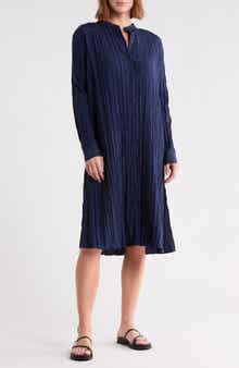 Pleated Silk Shirt
