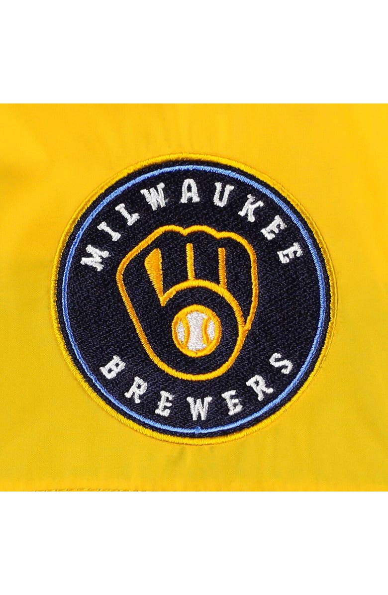 Columbia Men's Columbia Navy Milwaukee Brewers Flash Forward Challenger Omni-Shade Full-Zip Windbreaker, Alternate, color, Navy