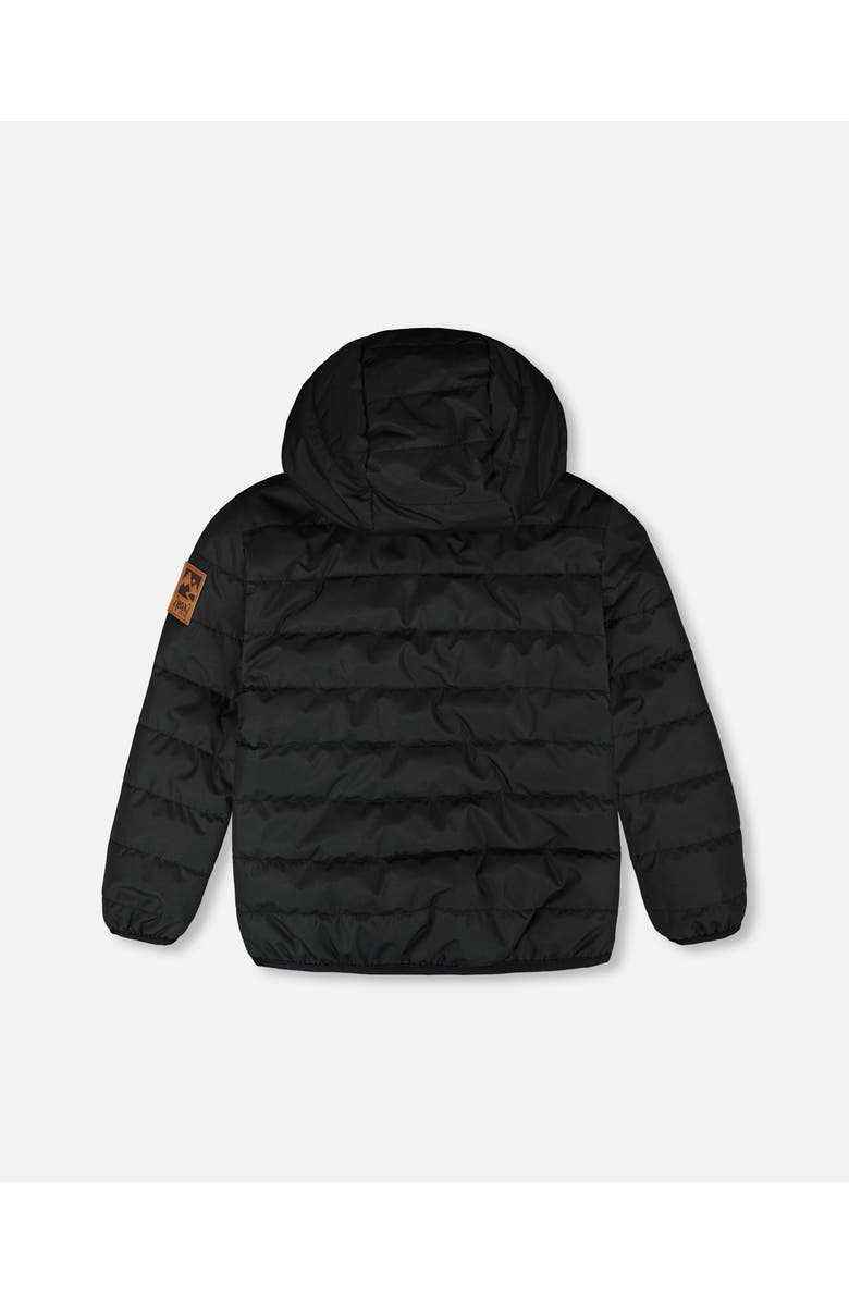 Deux par Deux Quilted Mid-Season Jacket, Alternate, color, Black