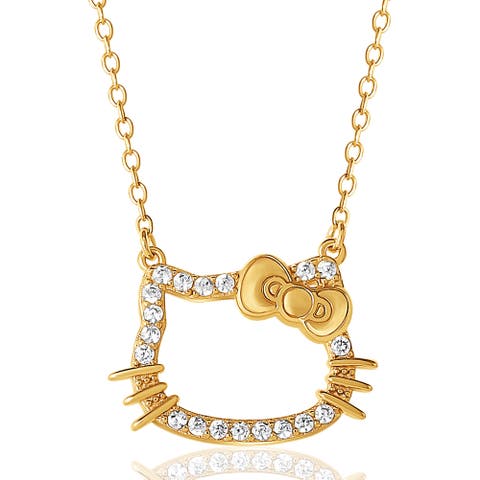 Necklace for Women Official License, Cubic Zirconia Pendant