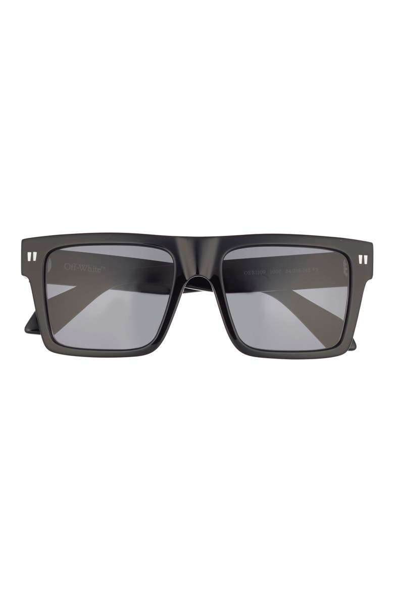 Lawton 54mm Sunglasses, Main, color, BLACK DARK GREY