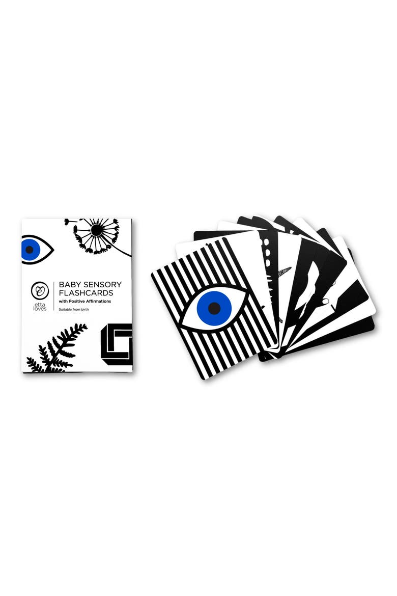 Affirmation & Sensory Flash Cards, Alternate, color, NO COLOR