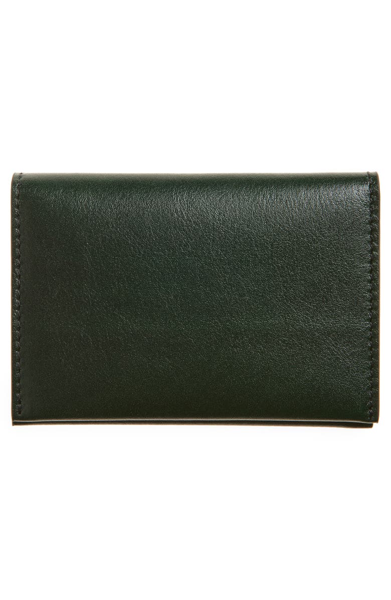 Acne Studios Leather Bifold Card Case, Alternate, color, 
