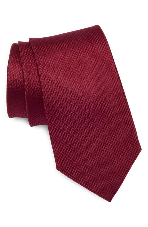 Textured Silk Tie