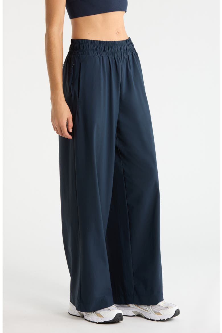 Transit Wide Leg Pants, Alternate, color, NAVY SAPPHIRE