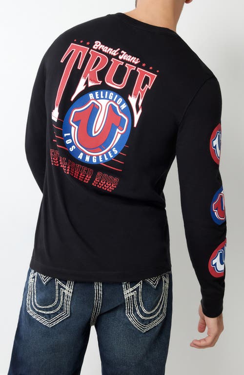 TRUE RELIGION TRUE RELIGION POP LONG SLEEVE GRAPHIC T-SHIRT