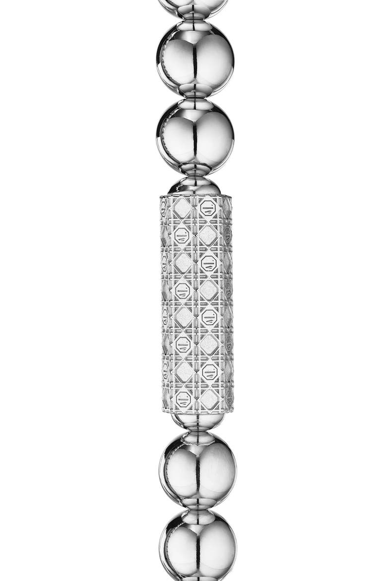 Long Beaded Necklace, Alternate, color, STERLING SILVER
