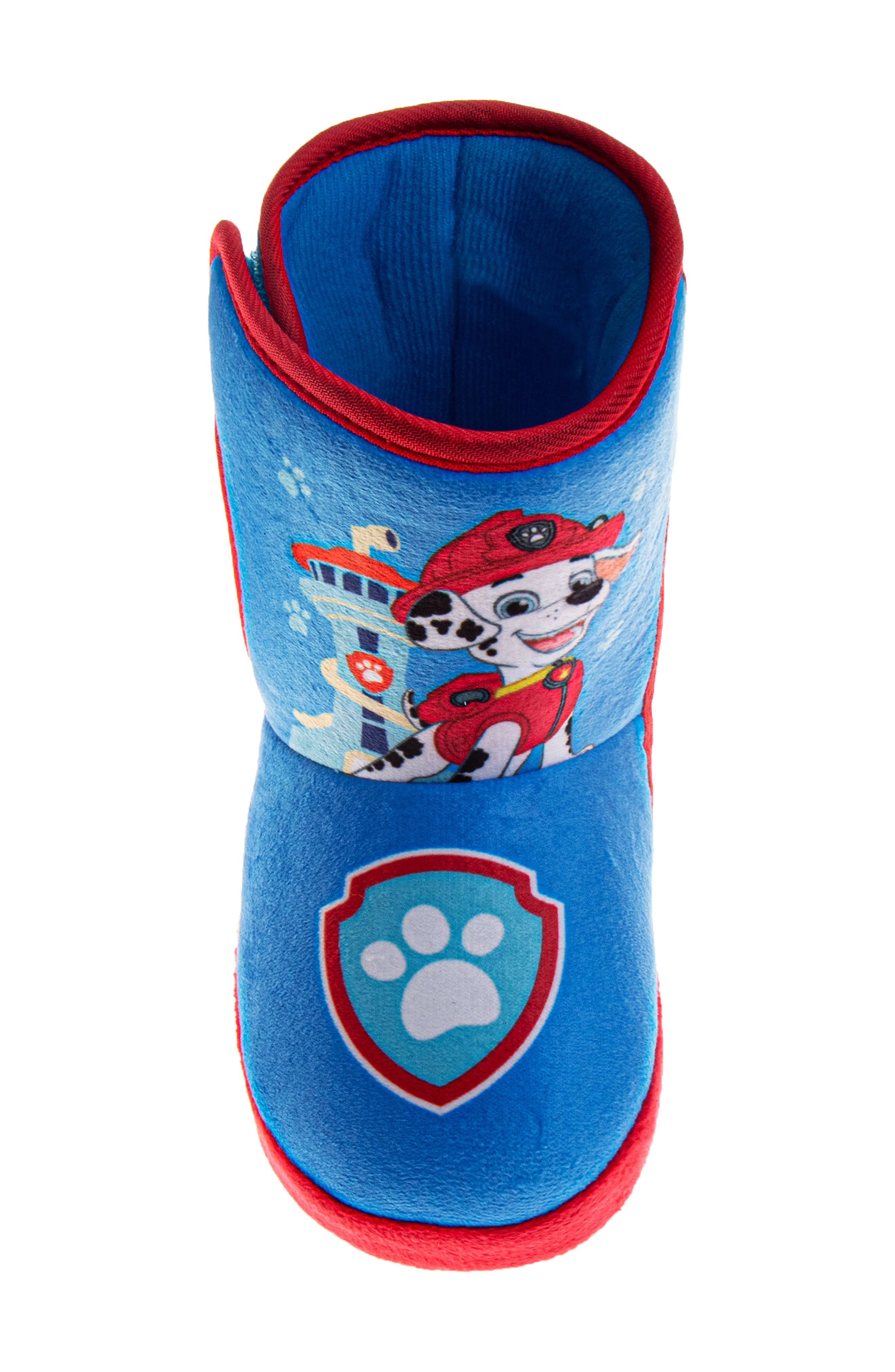 Kids' Paw Patrol Slipper Boot, Alternate, color, BLUE/RED