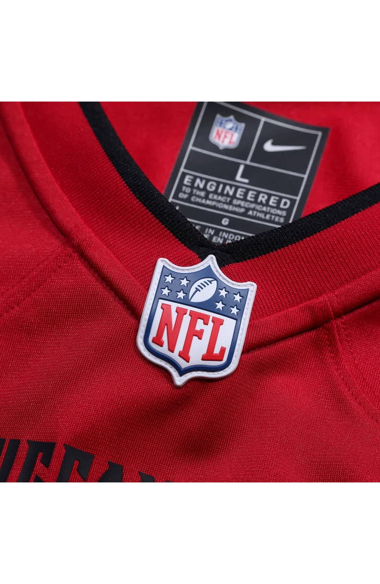 Nike Men's Nike Emeka Egbuka Red Tampa Bay Buccaneers 2025 NFL Draft First Round Pick  Game Jersey, Alternate, color, 