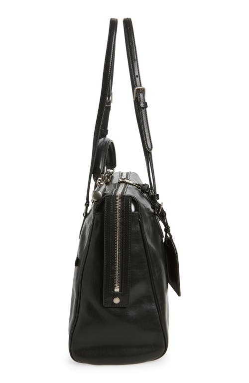Dolce & Gabbana Dolce&gabbana Large Rumble Leather Satchel In Black