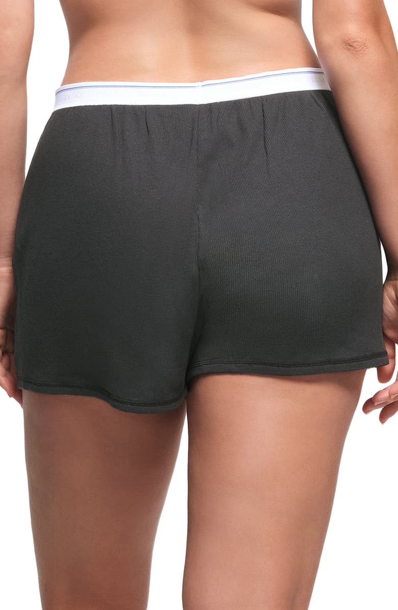 SKIMS Rib Stretch Cotton Loose Boxers, Alternate, color,