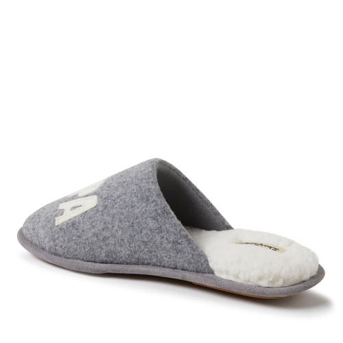 Dearfoams Carson Papa Bear Dad Scuff Slipper