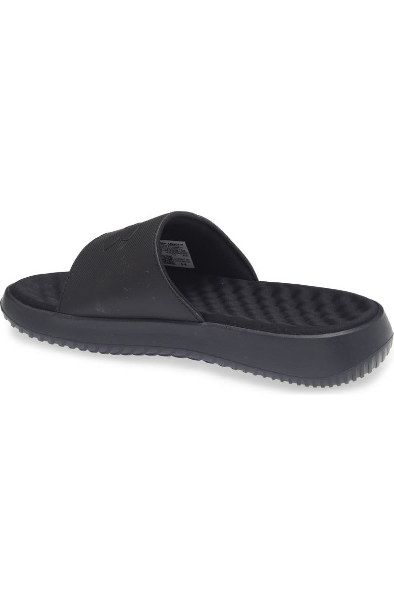 Under Armour Ignite Pro 8 Slide Sandal, Alternate, color, Black