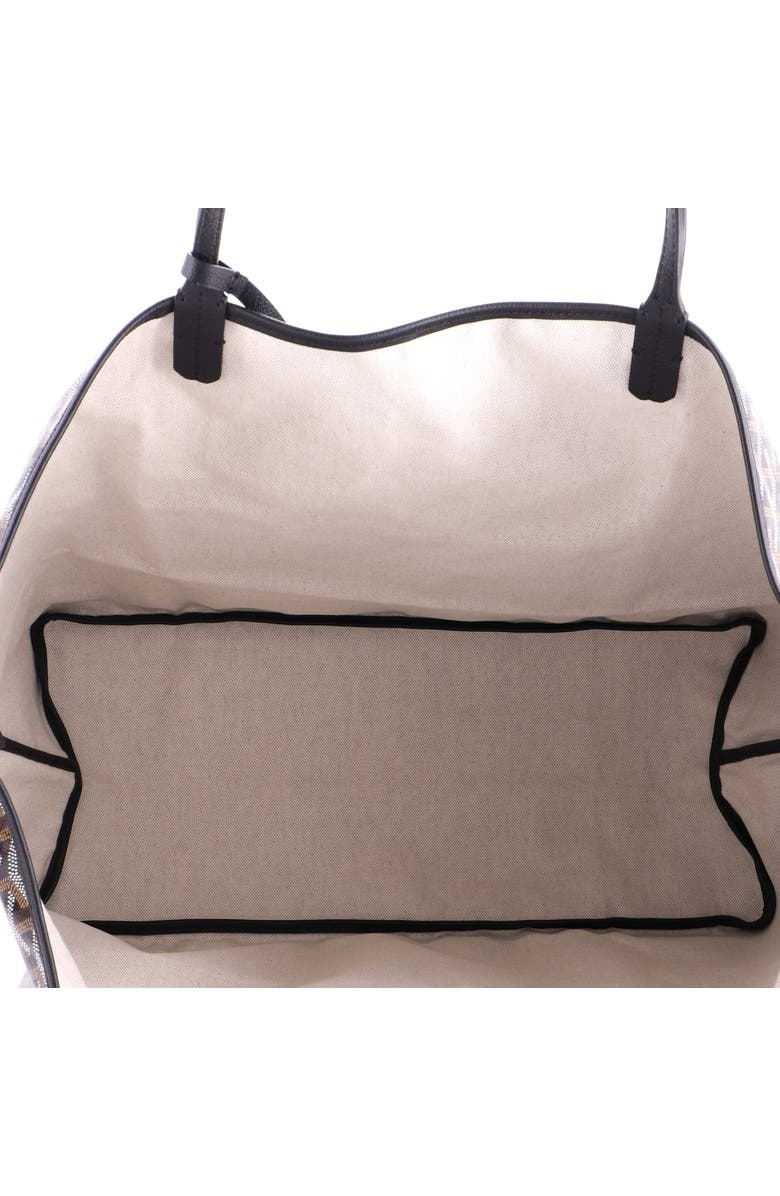 Pre-Owned Goyard Saint Louis Tote Coated Canvas GM, Alternate, color, Black