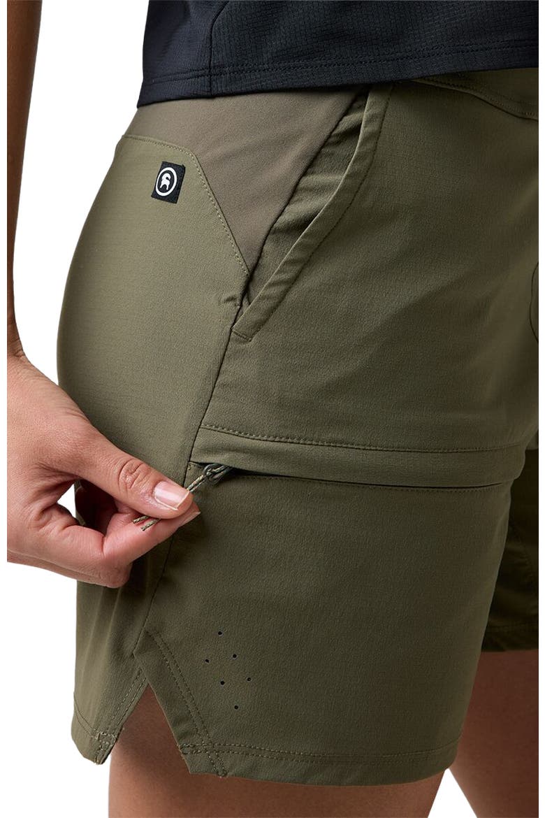 Wasatch Ripstop 5" Pull-On Short - Women's, Alternate, color, Kalamata